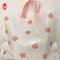 Τσάντες συσκευασίας δώρου LDPE Ins Κατάστημα ρούχων Πλαστική τσάντα με μοτίβο ροδάκινου