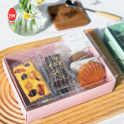Ανακυκλώσιμο κουτί μπισκότων Macaron Συσκευασία Κέικ Κουτί σοκολάτας