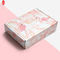 Χρωματιστά κουτιά συσκευασίας καλλυντικών από χαρτί τέχνης 250 γραμμάρια Ροζ χρυσό φύλλο