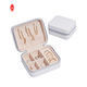 Travel Portable Storage Pu Leather Jewelry Box Jewelry Display Earring Organizer Box
