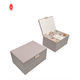 FSC Velvet Jewellery Organizer Display Boxes Δερμάτινα κουτιά κοσμημάτων για γυναίκες