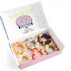 Επαναχρησιμοποιήσιμη συσκευασία Mochi Box Συσκευασία CMYK Logo Folding Bakery Mochi Donut Packaging